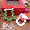 Baby Teething Toys, Silicone Teether for Babies, Soothing Teething Pain Relief, Baby Teethers Chew Toys Christmas Toys Toddlers Gift (Snowman)