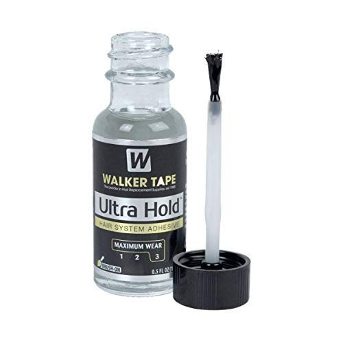 Walker Ultra Hold Glue | Wig Glue Adhesive for Securing Hair Extensions - .5oz Bottle