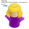 Aivwis Angry Mom Microwave Cleaner, Mad Mama Microwave Steam Cleaner, Just Add Vinegar and Water, Easily Cleans the Crud in Minutes (Purple)