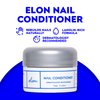 Elon Lanolin-Rich Nail Strengthener,Conditions Nails & Protects Cuticles, Recommended by Dermatologists & Podiatrists 2 Pack (7.5g jar)