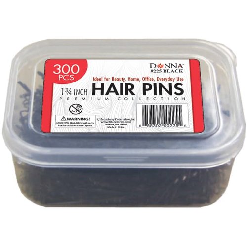 DONNA 1.75&quot; Hair Pins in Jar 300pcs