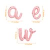 Birthday Party Balloons Yee Haw Balloons Rose Gold Yee Haw Banner for Western Cowgirl Birthday Decorations
