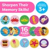 Mermaid Toys for Girls 4-6 Matching Game - Memory Game for Kids - Girls Toys 4-5 - Mermaid Gifts for Girls Age 4 Year Old Girl Birthday Gifts - Kids Games Preschool Educational Toys for Girls 3-5