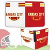 Football Card Binder with Sleeves 400 Pocket, Kansas City Football Card Holder for Trading Cards Sports Card 3 Ring Binder Folder Football Collector Album Storage Book Case Kids Boys Girls Gift