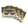 Laflare Silk Lashes 3D FAUX MINK Eyelashes, Light, Reusable, Handmade, Natural Looking, Professional Easy to Apply Eyelashes in a Knitted Style1-3 PACKS BUNDLE SPECIAL (3, SD05W)