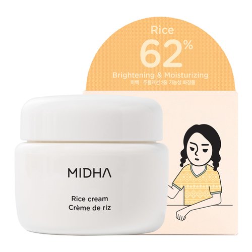 MIDHA Rice Cream 1.7oz (50gr) 63% Rice water Day Cream