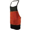 MAGID A2432BPBCM Nylon Mesh Cut Resistant Apron, 32" Length x 24" Width, Black