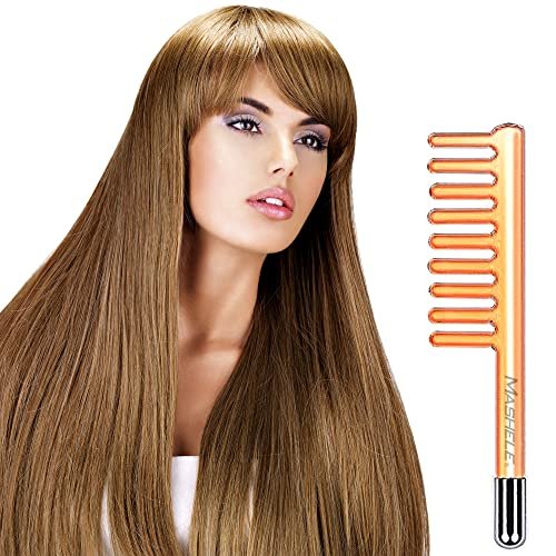 NEON Comb Tube Electrode for Skin Hair Face Body Devices 11.0mm, Hair Comb for Men and Women, Best Hair Comb for Thinning Hair (Comb)