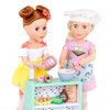 Glitter Girls – Donut Baking Set – Play Food, Mixer, & Kitchen Accessories – 14-inch Doll Cooking Set for Kids Ages 3 and Up – Children’s Toys