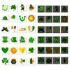 St. Patrick’s Day Temporary Tattoos- 144PCS Glow In Dark Individually Wrapped Shamrock Stickers- Saint Pattys Irish Kid’s Party Favors Accessories