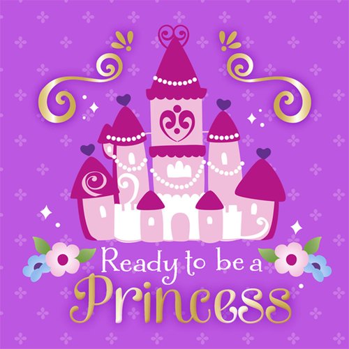 Sofia the First Party Supplies - Sofia Lunch Napkins - 16 Count