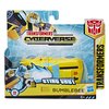 Transformers Toys Cyberverse Action Attackers: 1-Step Changer Bumblebee Action Figure, Repeatable Sting Shot Action Attack Move, for Children Aged 6 and Up, 10.5-cm