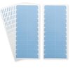 Kachanaa 120 Pieces Lace Front Wig Tape Double Sided Adhesive Waterproof Lace Glue for Front Lace Wig Tape in Hair Extension (Blue)