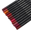 ZJchao 12Pcs Lip Liner, Contour Pencil for Girl Women, Waterproof Smooth Soft Smudge Matte Long Lasting Lipstick Makeup Tool Set