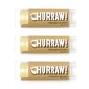 Hurraw! Chai Spice Lip Balm, 3 Pack: Organic, Certified Vegan, Cruelty and Gluten Free. Non-GMO, 100% Natural Ingredients. Bee, Shea, Soy and Palm Free. Made in USA