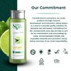 NaturVital Unisex Natural, Plant-based Lime & Witch Hazel Degrease Hair Shampoo for Greasy, Oily Hair Types, Keeps Hair Cleaner Longer, Cruelty-Free & Paraben-Free