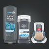 Dove Men+Care Gift Set – Clean Comfort Body + Face Wash, Clean Comfort Aluminum-Free Deodorant & Dual-Sided Shower Tool (3 Piece Set)