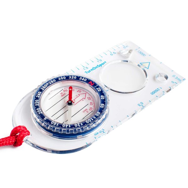 Orienteering Compass - Hiking Backpacking Compass | Advanced Scout Compass Camping and Navigation | Boy Scout Compass Kids - Children Compasses for Map Reading - Baseplate Compass Survival