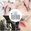 2 Packs Transparent Wrap Cover Preservative Film Disposable Breathable Plastic Wrap For Lip Blush, Eyebrow Lamination Lash Lift Permanent Make Up Microblading Kit Cling Cover Tape Roll
