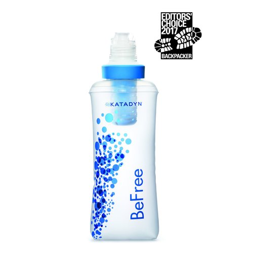 BeFree 0.6L Water Filter, Fast Flow, 0.1 Micron EZ Clean Membrane for Endurance Sports, Camping and Backpacking (8019639)