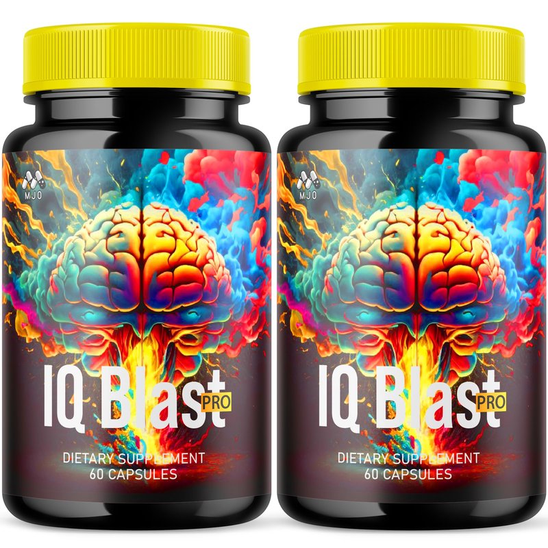 (2 Pack) IQ Blast Pro Capsules, IQ Blast Pro Official Capsules with All ...
