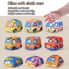 9PCS Soft Car Toys for 1-3 Year Old Boys and Girls, Infant Plush Car Toys with Playmat Map and Storage Bag, Ideal 1st Birthday Gifts for Toddler Boys Aged 6-18 Months