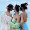 Aacehlh 6 Pcs Flower Hair Claw Clips, 3.1 inch Hawaiian Plumeria Hair Clips, Summer Beach Essentials Hair Accessories for Women (Plumeria)