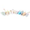 emours Catnip Cat Toys Mouse Interactive Cat Toy, 10pcs Value Pack, Assorted Colors