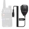 BAOFENG UV-5R Accessories Mic for Ham Radio Shoulder Speaker Mic BF-F8HP UV5R 5RM UV-21R UV-5G Plus GM-5RH K5PLUS AR-152 UV-17R BF-888S GM-15PRO UV-S9 Plus Police Walkie Talkie Mic,2Pack