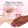 AZUREBEAUTY Cat Eye Nail Polish Set, Quick Dry Vegan Nude 2 Colors Nail Lacquer Natural Strengthening Treatment Kit DIY Salon at Home Women Gifts 2Pcs 0.34 fl oz