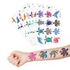 Turtle Temporary Tattoos Turtle Party Decorations - Under The Sea Creatures Ocean Themed Stickers for Kids Birthday Party Supplies, Decorations, Favors and Prizes (Turtle 1)