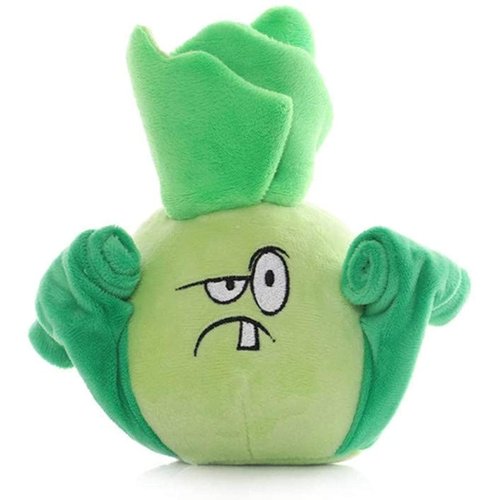 JHESAO 6" PVZ Plush Bonk Choy Toys PVZ 1 2 Stuffed Soft Zombies Doll Chinese Cabbage Plant Toy New
