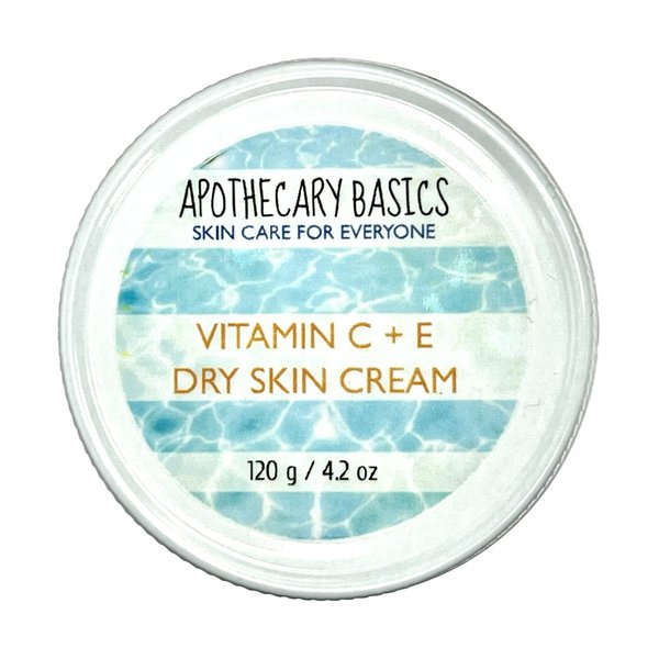 Apothecary Basics: Vitamin C + E Dry Skin Cream (4.2 oz)