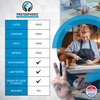 Protospheric Disposable Gloves for Food Prep - Super Poly Kitchen Grade Food Safe Gloves - Perfect for Cooking and Serving