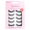 KSYOO False Eyelashes Cat Eye Lashes Wispy Lashes Clear Band V1 Russian Strip Lashes That Look Like Extensions D Curl Cat Eye Lashes Natural Look Faux Mink 3D Fluffy Russian Strip Eyelashes