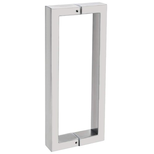 Alise Shower Door Handle,Sliding Shower Glass Door Pull,Square Back to Back Handle Bar for Bathroom Doors,10-Inch SUS304 Stainless Steel Hardware Replacement Parts,Brushed Nickel