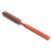 MiniNylon Bristle, 75 Inch HB 1, Small Round Brush for Short Hair, 1 Inch Mini Quiff Roller, Volumizing Roll Hair Brush, Round Hair Brush Roller