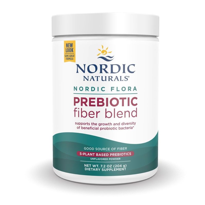 Nordic Naturals Nordic Flora Prebiotic Powder, 204 Grams - Unflavored ...
