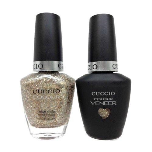 CUCCIO COLOUR - LED/UV Gel and Nail Lacquer DUO pack .5oz/15ml (6119 - CUPPA CUCCIO)