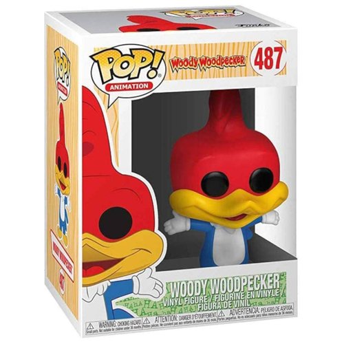 Funko Pop Animation: Woody Woodpecker - Woody (Styles May Vary) Collectible Figure, Multicolor