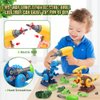 BAODLON Dinosaur Toys for 3 4 5 6 7 Year Old Boys, Take Apart Dinosaur Toy for Kid 3-5 5-7 Building Toy with Electric Drill, Learning Educational STEM Construction Toy Christmas Birthday Gift Boy Girl