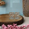 Eye Wash Cup Set of 2, Made of GLASS for Keep Your Eyes Clean and Healthy with STORAGE CONTAINER
