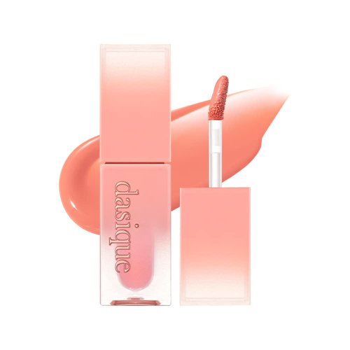 Dasique Juicy Dew Tint (01 Mood Mango) | Long-wearing Glossy Lip Stain, Non-sticky | Vegan, Cruelty-free