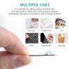 Tontomtp Paper Clips, 200 Pack, Paperclips, Paper Clip, Suitable for Office, School, and Daily use, Also Used for Daily DIY, Paper Clip, Clip(Silver), 3.5 x 2.44 x 0.79