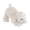 Apricot Lamb Lying Lamb Plush Stuffed Animals for Kids, Soft Cute Plushies Sheep Toys for Baby Girl and Boy, Fluffy Lying Lamb White 11.9 Inches