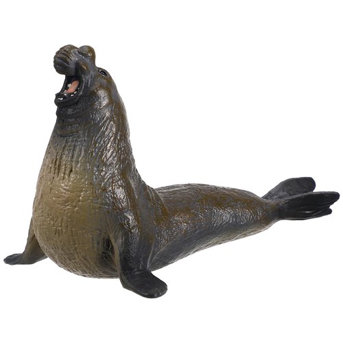 TOYANDONA Kids Elephant Seal Model Toy Realistic Sea Creature Figurines Model Sealife Toy Figures Kids Educational Toy (Light Brown)