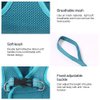 Heywean Cat Harness and Leash - Ultra Light Escape Proof Kitten Collar Cat Walking Jacket with Running Cushioning Soft and Comfortable Suitable for Puppies Rabbits (M, Turquoise)