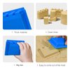 TOMMYHOME Beach Toys-Sand Brick Maker and Castle Set Compatible with Kinetic Sand.Sand Castle Making Tools (Castle)
