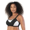 PARFAIT Women's Dynamic P5541 Full Bust Bounce Control Sports Bra-Black-34E