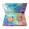 Honeybee Gardens Mini Skinny Duo Eye Shadow Compact in Canterbury and Cameo, Longlasting, Refillable & Customizable, Vegan, 26mm Pans